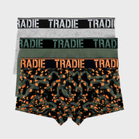 Boys 3Pk Fitted Trunk