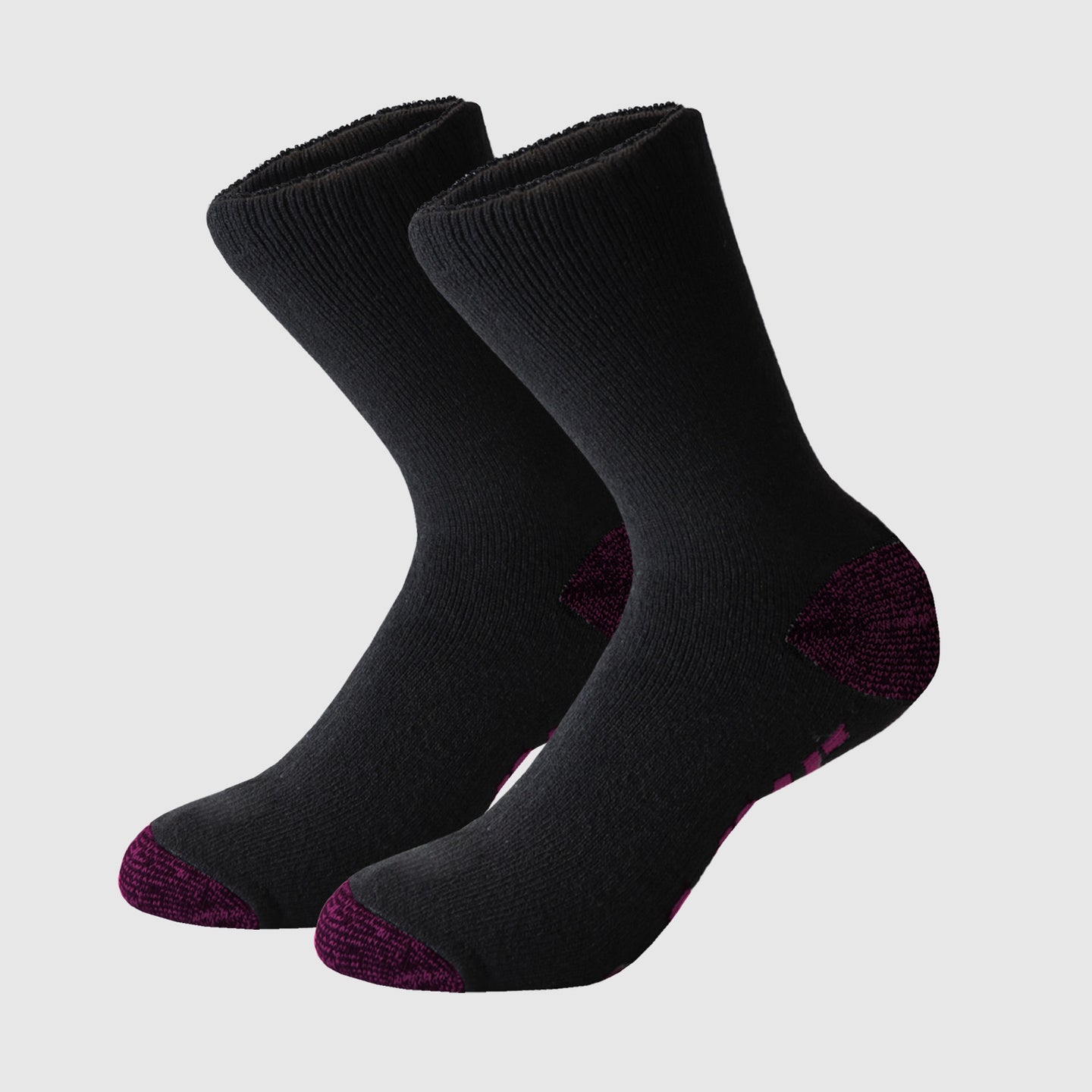 2Pk Cotton Crew Heavy Duty