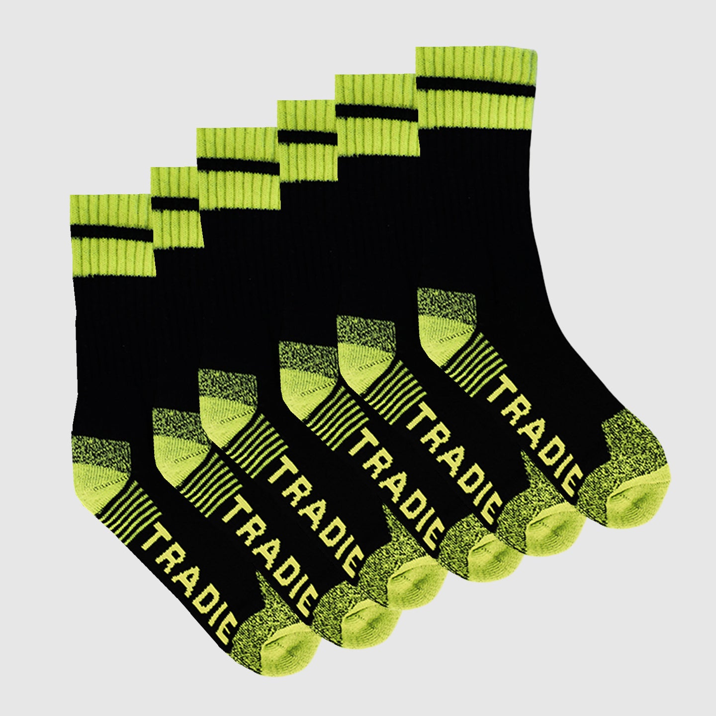3Pk Acrylic Crew Socks