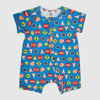 Baby Short Sleeve Zipster