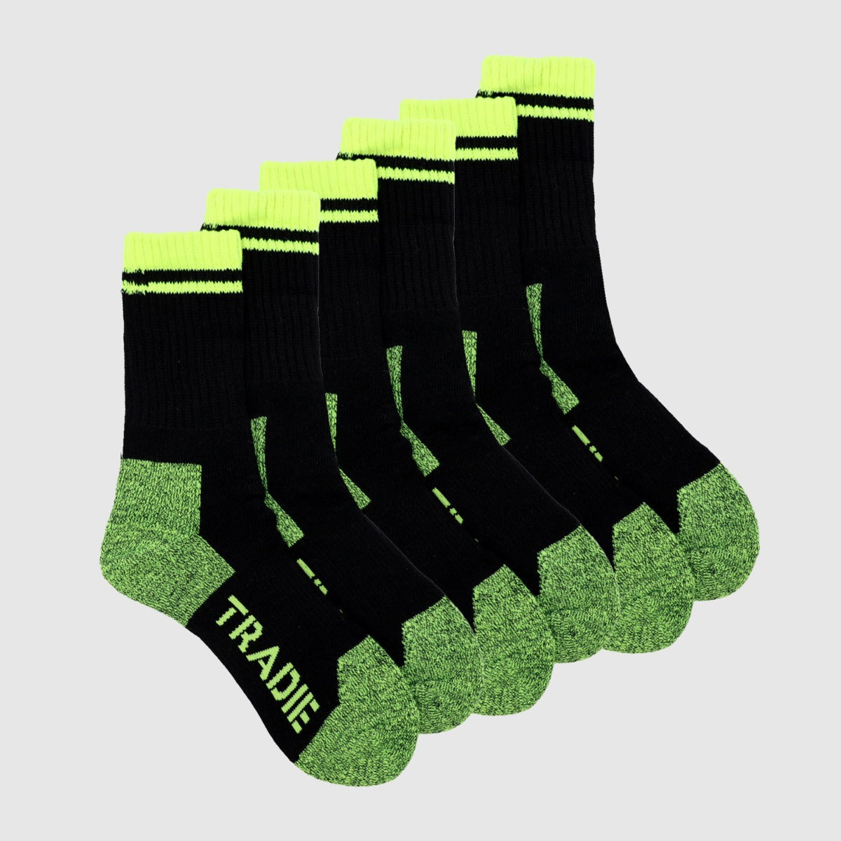 3pk Cotton Blend Work Sock