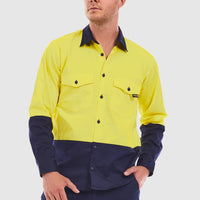 Hi Vis Long Sleeve Flex Shirt