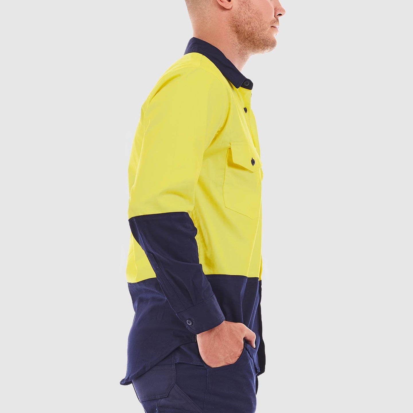 Hi Vis Long Sleeve Flex Shirt