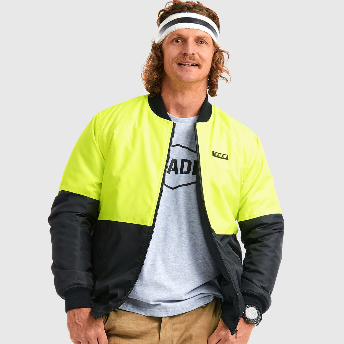 Hi Vis Bomber Jacket