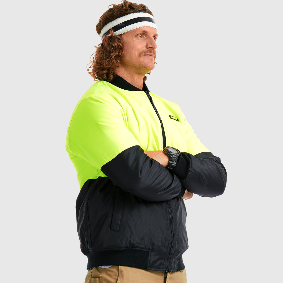 Hi Vis Bomber Jacket