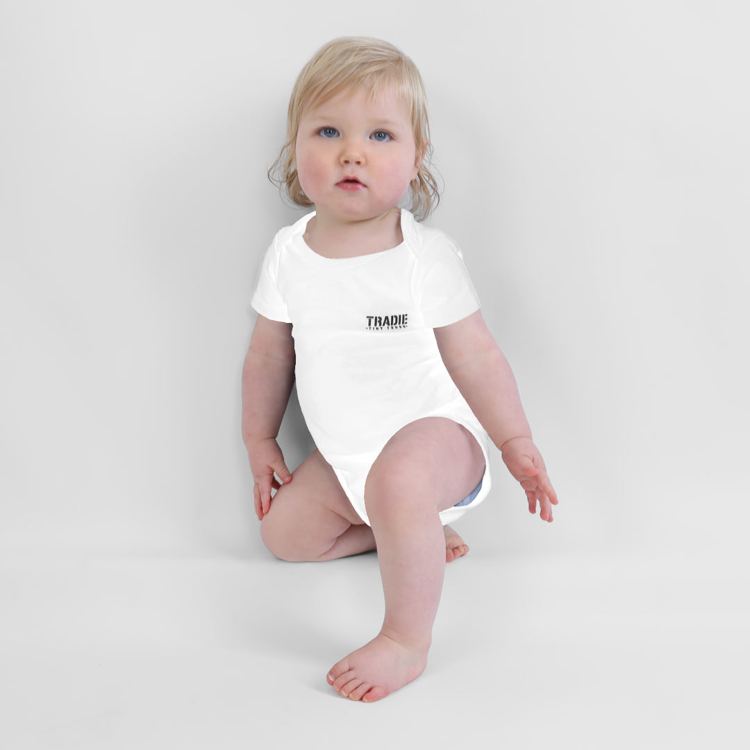 Baby Short Sleeve Logo Bodysuit TRADIE TRADIE - Main Image