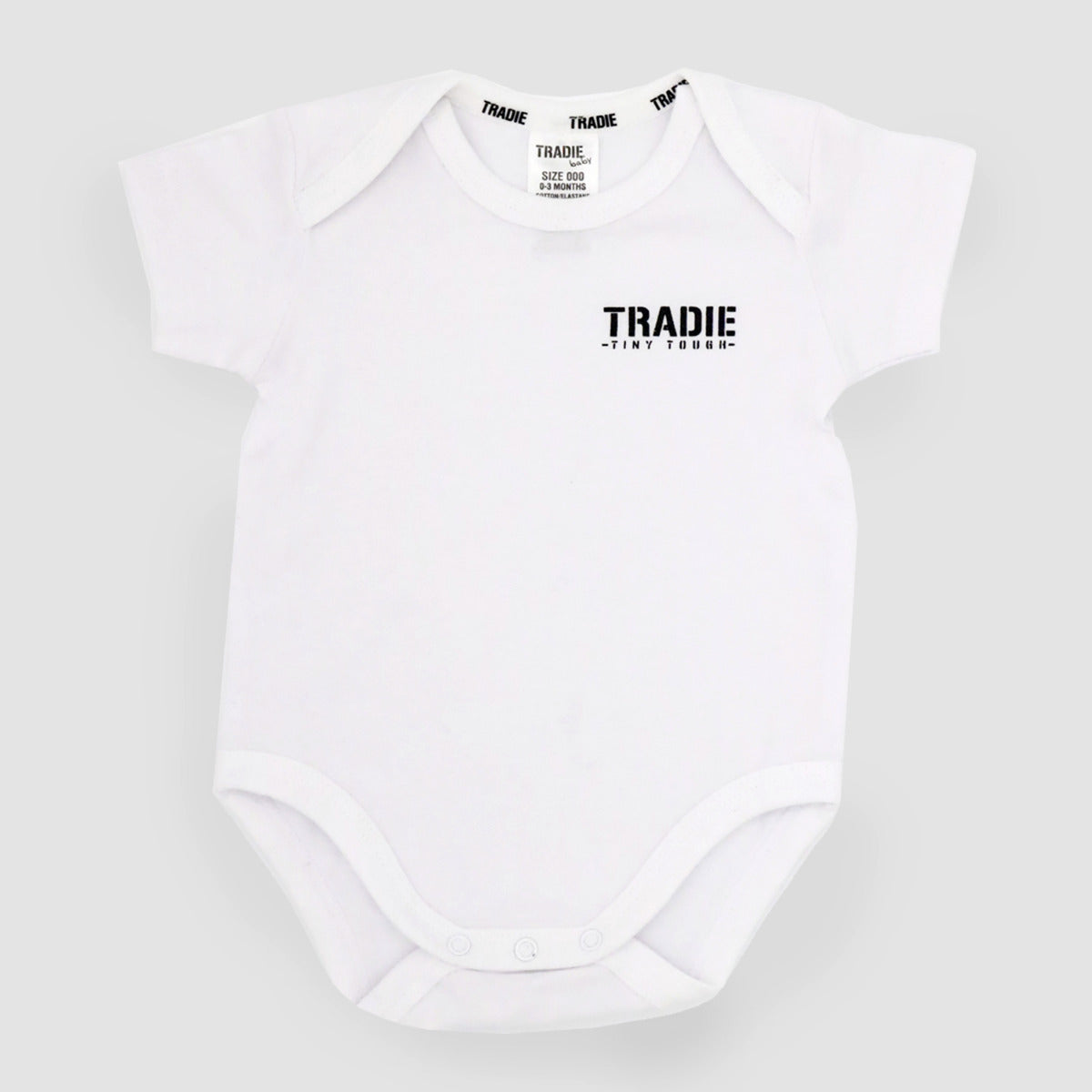 Baby Short Sleeve Logo Bodysuit