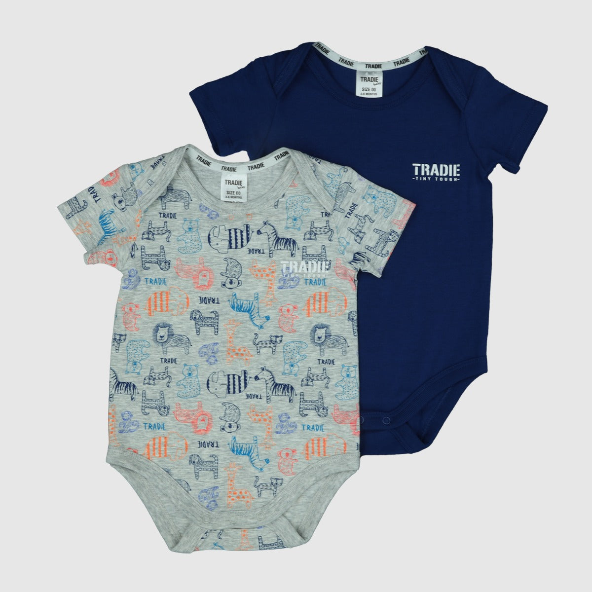 Baby 2pk Short Sleeve Bodysuit