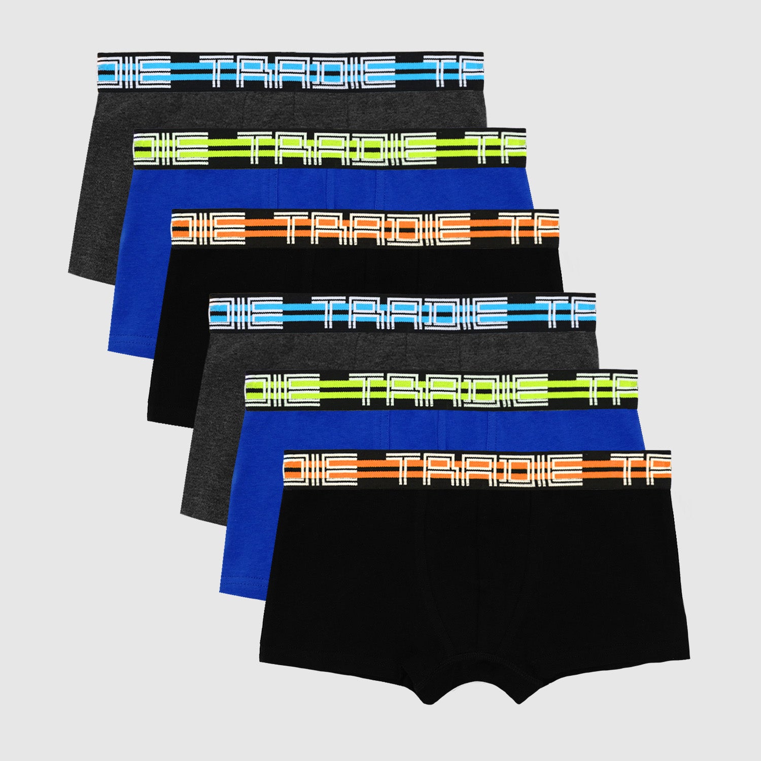 TRADIE Boy's 6pk Fitted Trunk