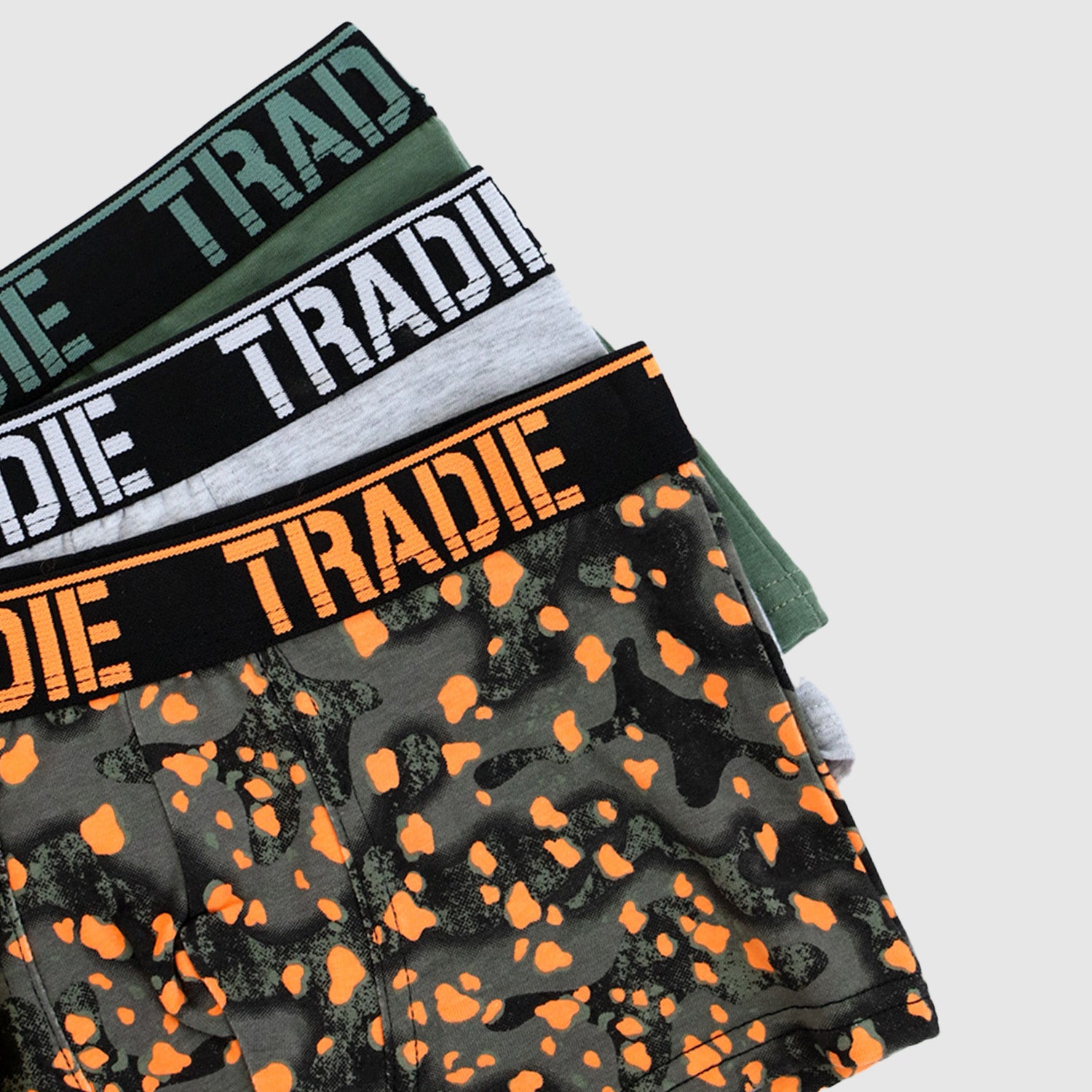 TRADIE Boy's 6pk Fitted Trunk