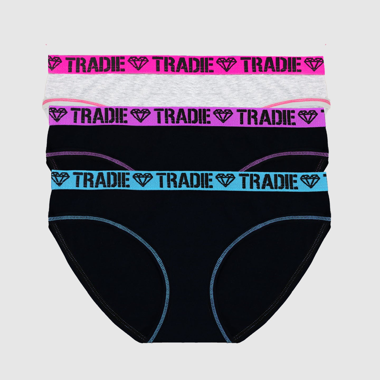 Girls 3Pk Bikini