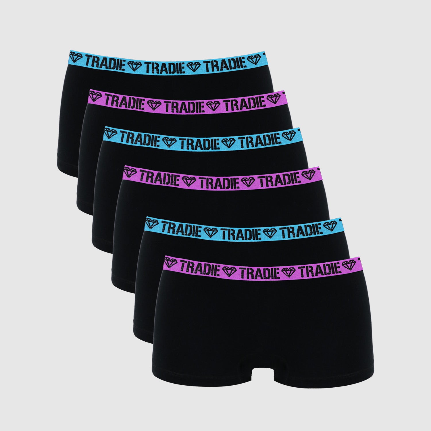 TRADIE Girls 6pk Shortie