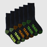 6pk Cotton Work Sock Heavy Duty