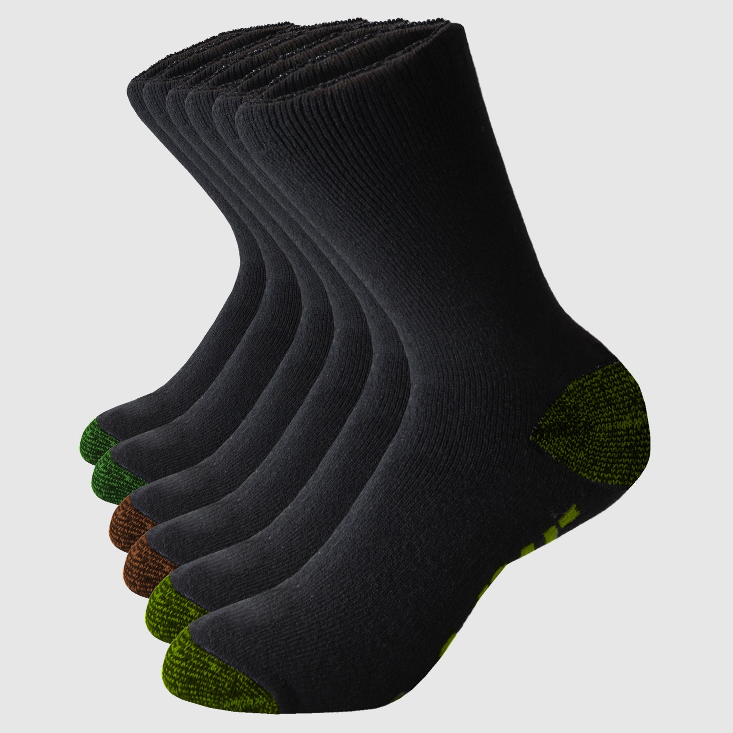 6pk Cotton Work Sock Heavy Duty