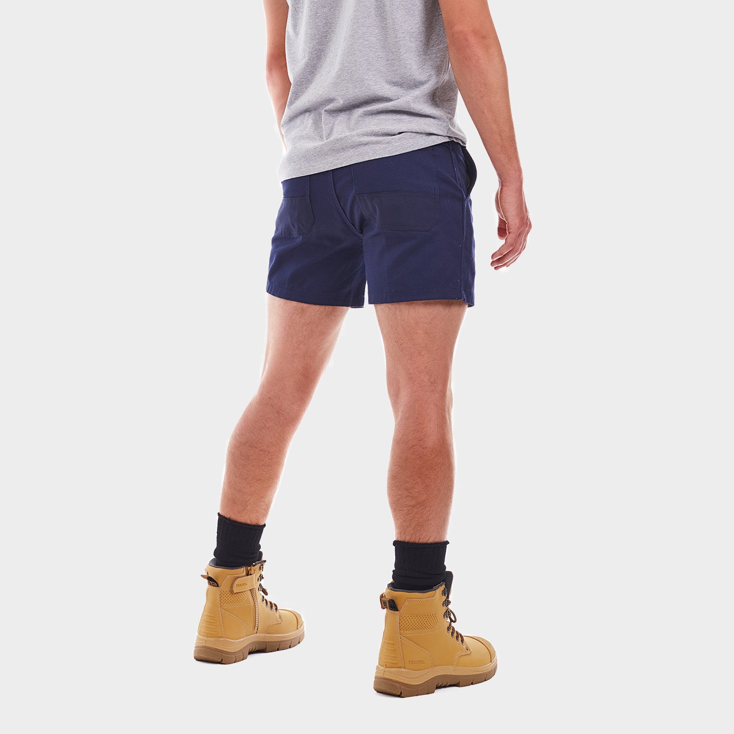 Basic Flex Short Length Short - Navy | TRADIE