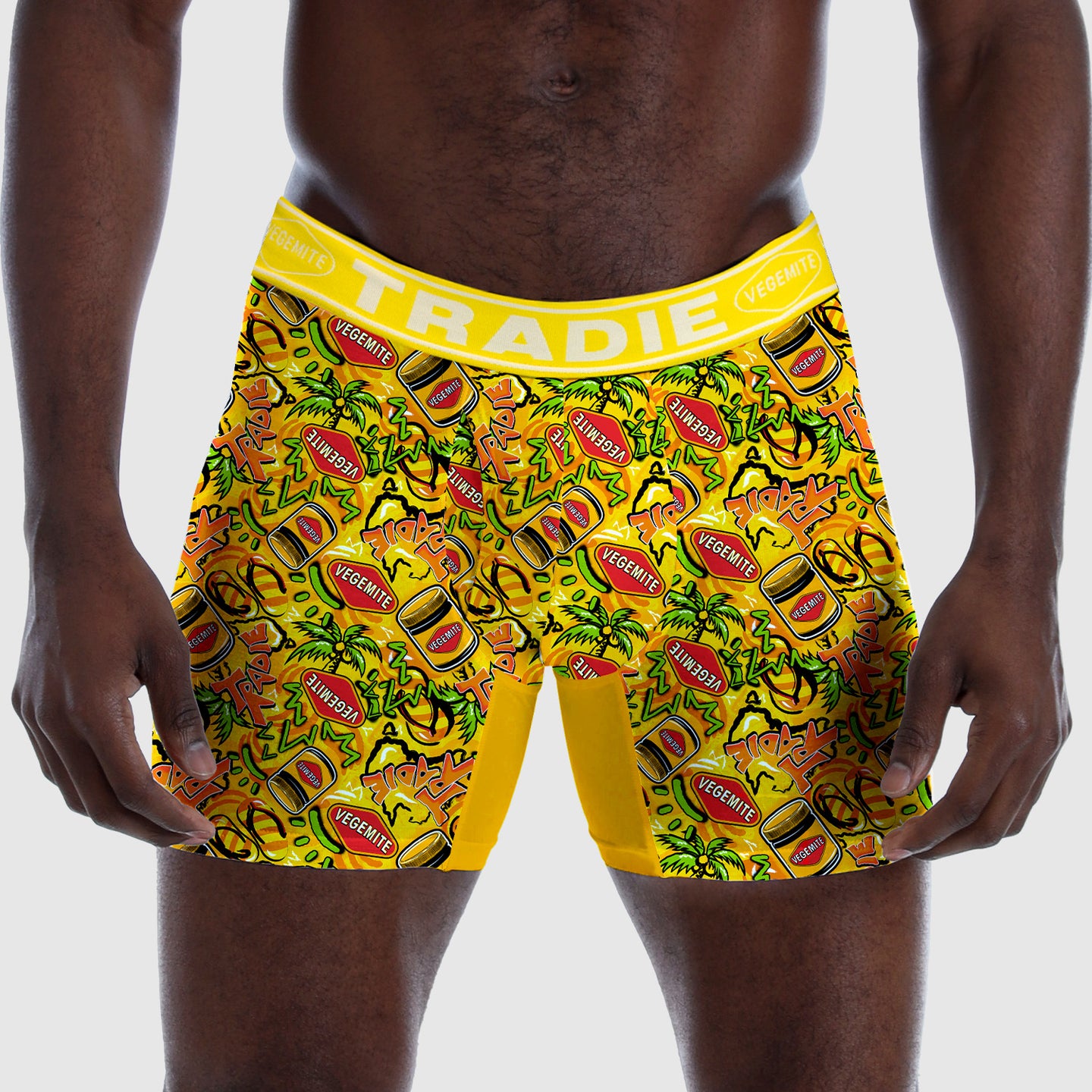 Bamboo No Chafe Mid Leg Trunk