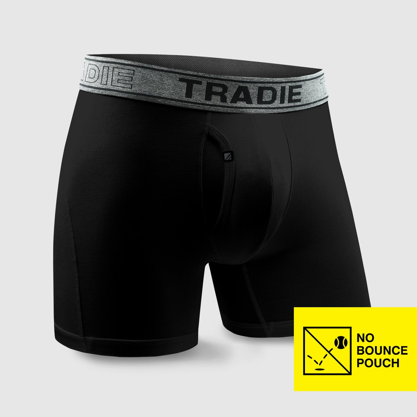 No Bounce Quick Dry Mid Boxer Brief