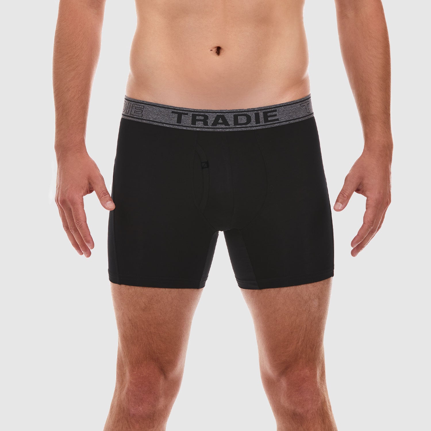 No Bounce Quick Dry Mid Boxer Brief