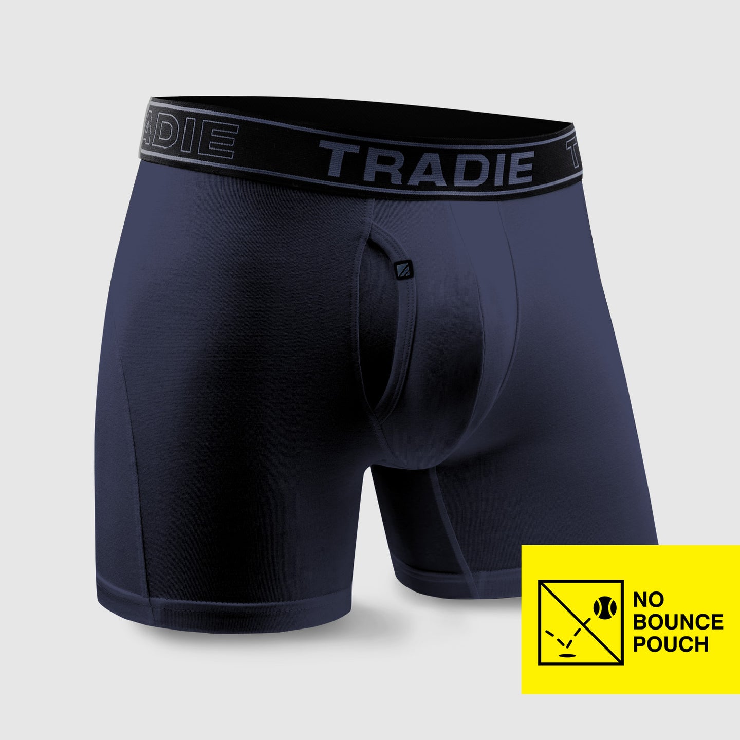 No Bounce Quick Dry Mid Boxer Brief