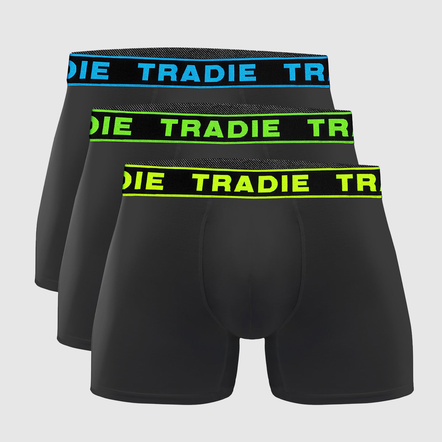 3pk Big Fella Bamboo Fitted Trunks