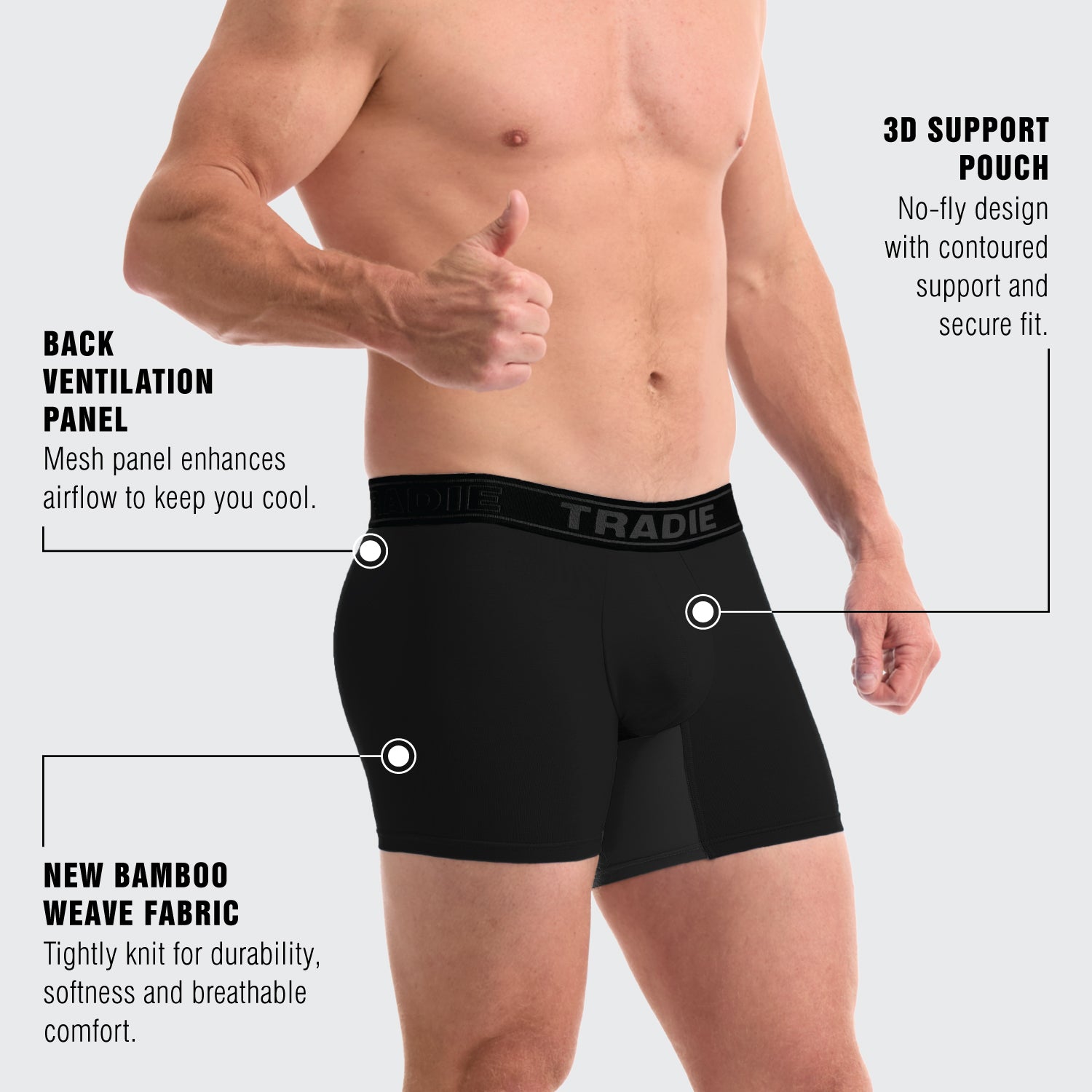 Bamboo No Chafe 2.0 Trunk