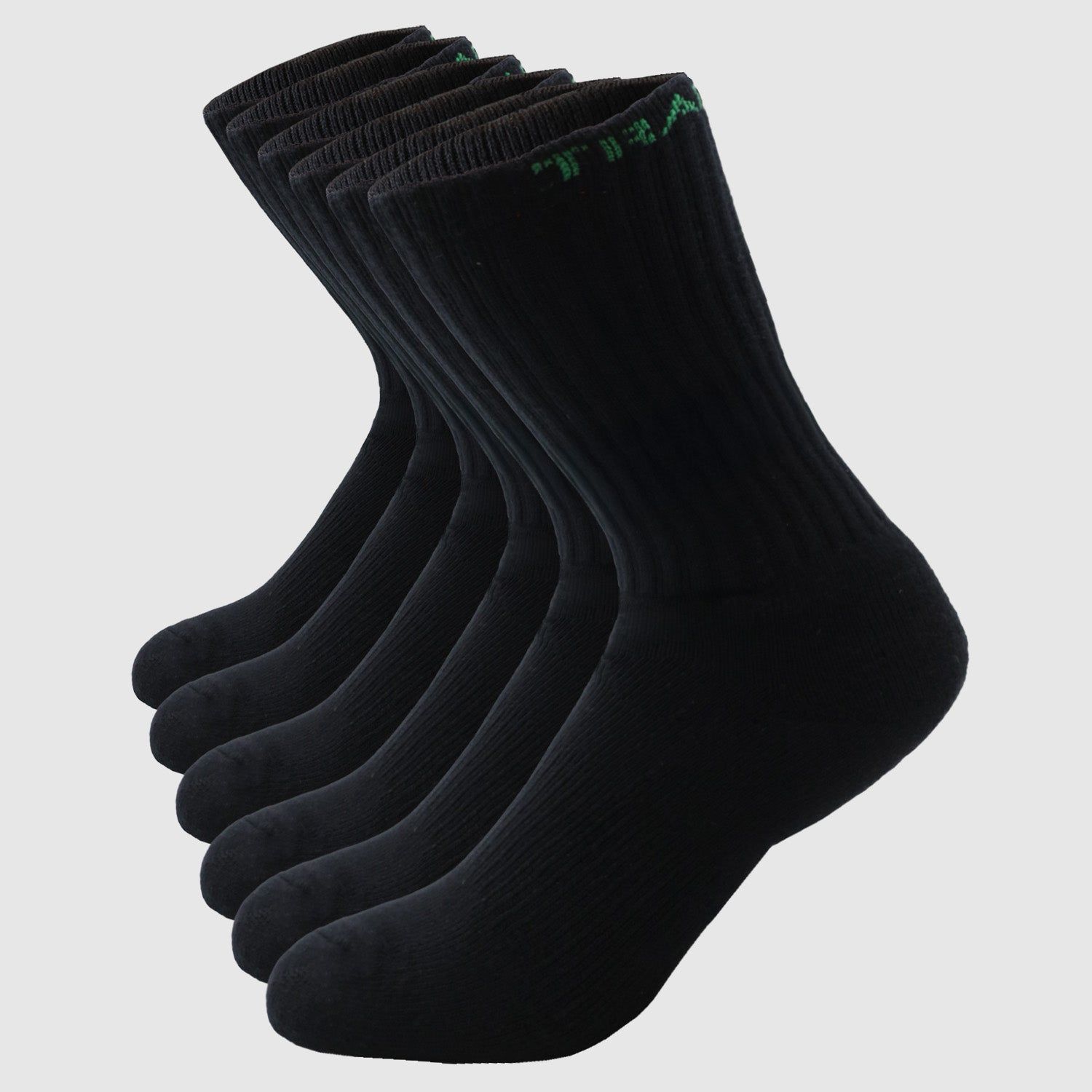 6pk Bamboo Ribbed Sock