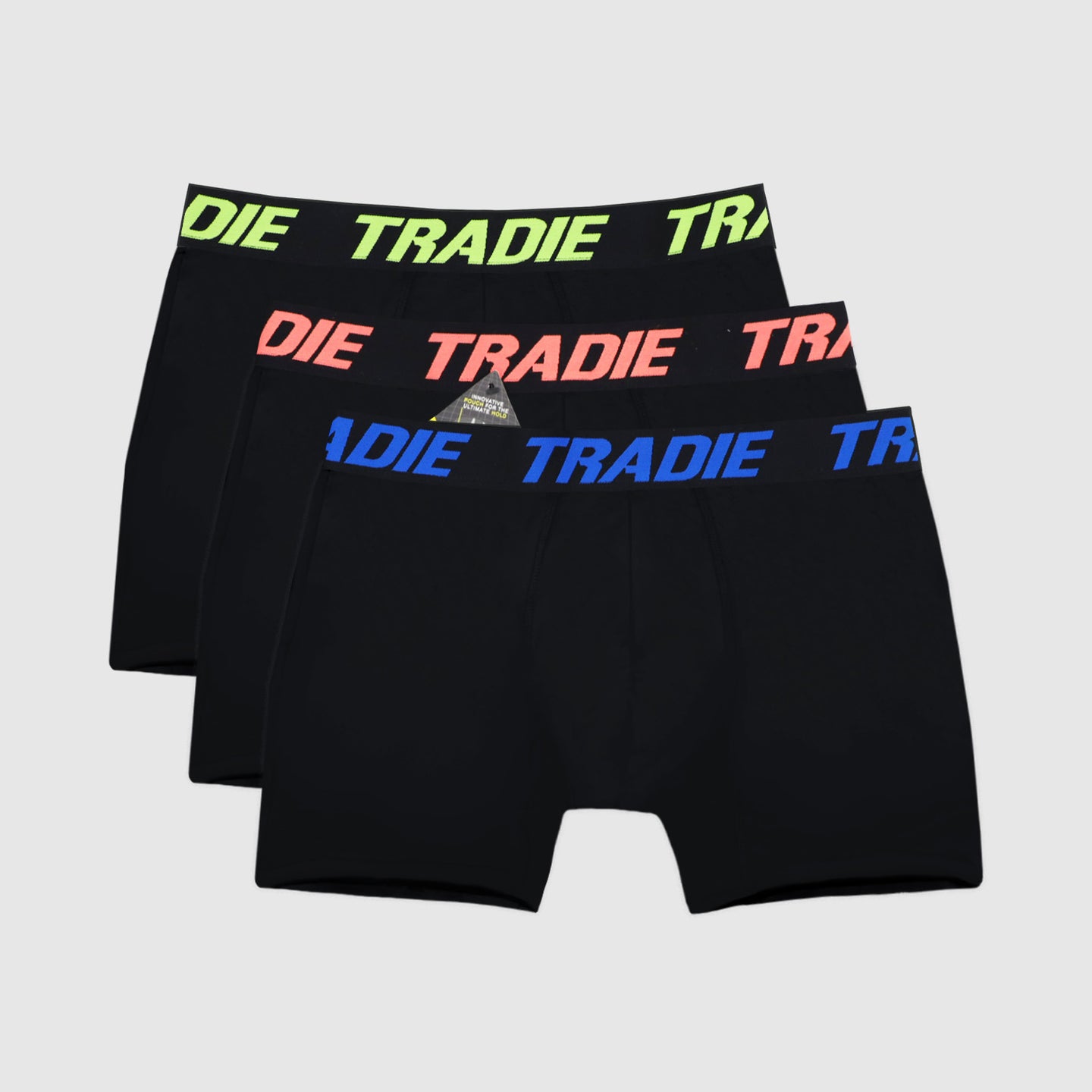 2x TRADIE UNDIES MENS 3 PK 6 IN TOTAL TRUNK BRIGHTS - Foto 7