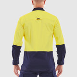Yellow With Navy