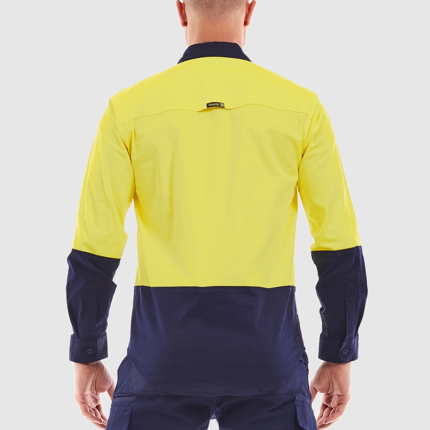 Yellow With Navy