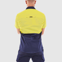 Hi Vis Short Sleeve Work Shirt