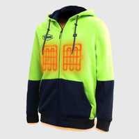 Heated Hoodie Hi Vis