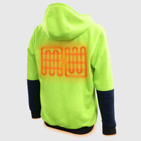 Heated Hoodie Hi Vis