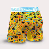 Bamboo No Chafe Trunk – Mid Length - Vegemite 
