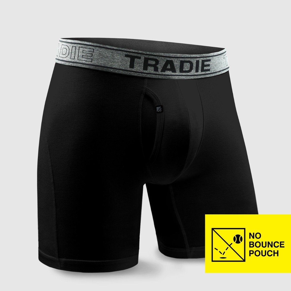 No Bounce Quick Dry No Chafe Boxer Brief - Long Leg