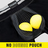No Bounce Mesh Tech Mid Boxer Brief