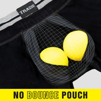No Bounce Quick Dry Mid Boxer Brief