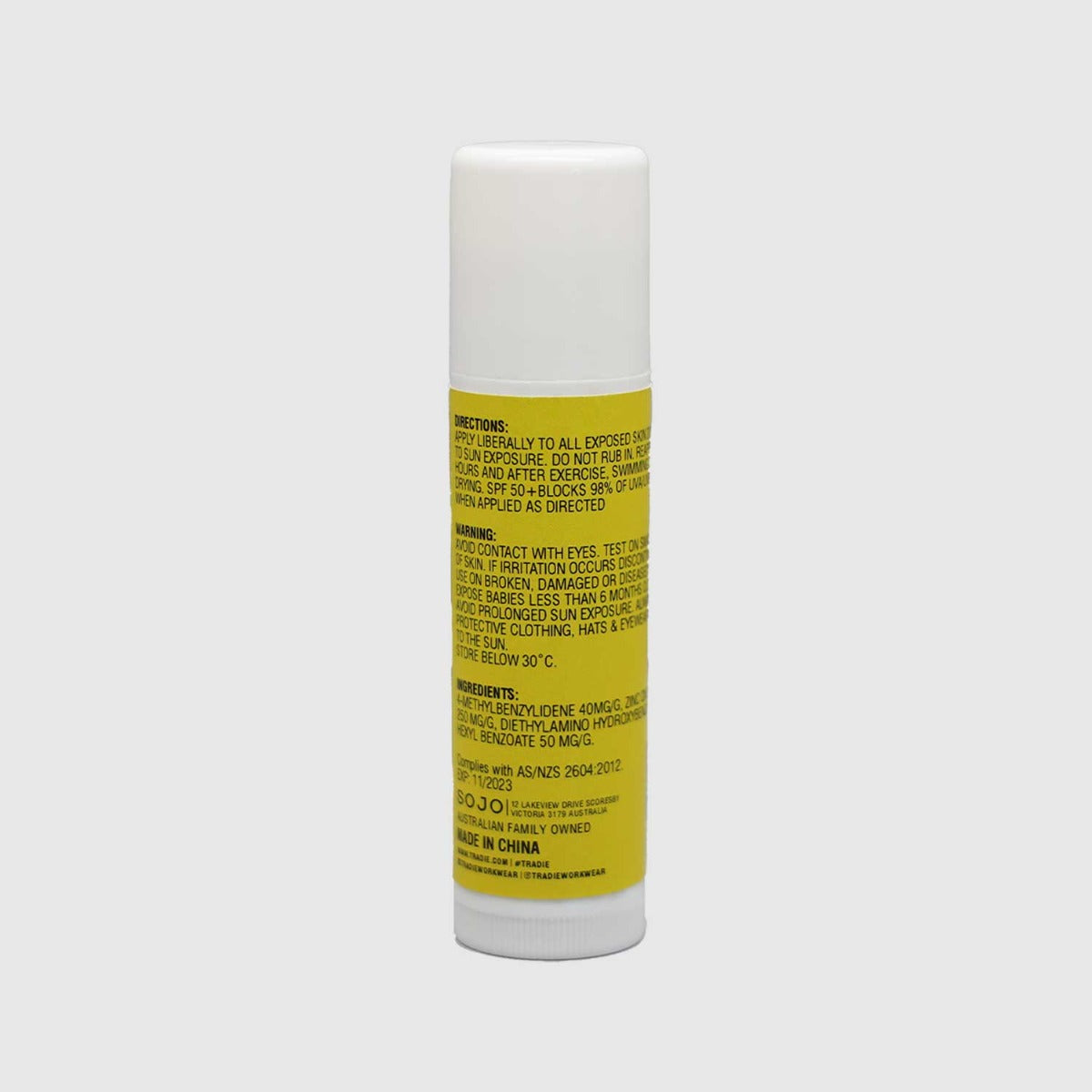 Tradie Zinc Stick